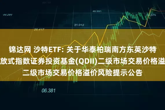 锦达网 沙特ETF: 关于华泰柏瑞南方东英沙特阿拉伯交易型开放式指数证券投资基金(QDII)二级市场交易价格溢价风险提示公告